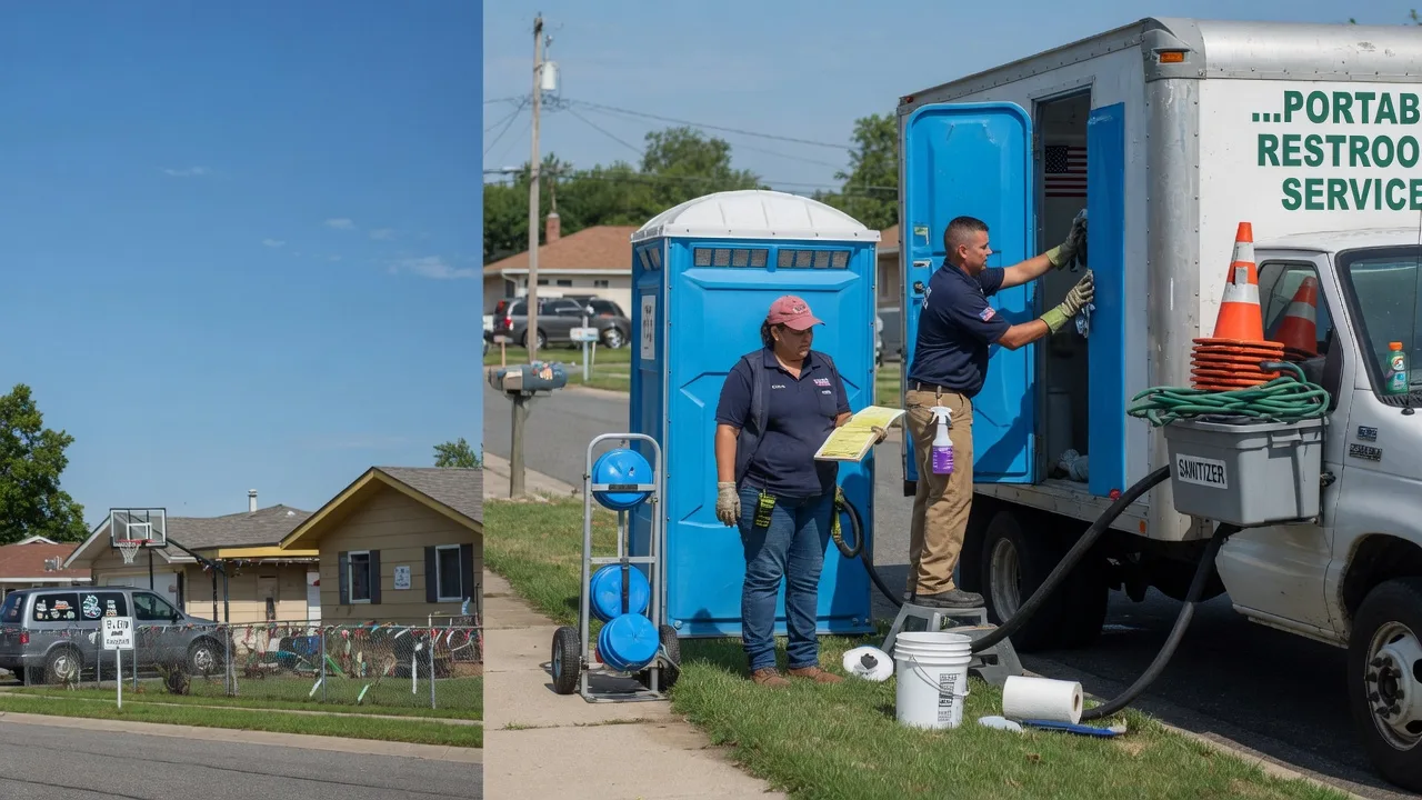 Portable Toilet Rental in Industry, IL near me